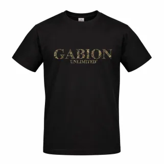 T-shirt Gabion Unlimited Collection Baie noir tubulaire