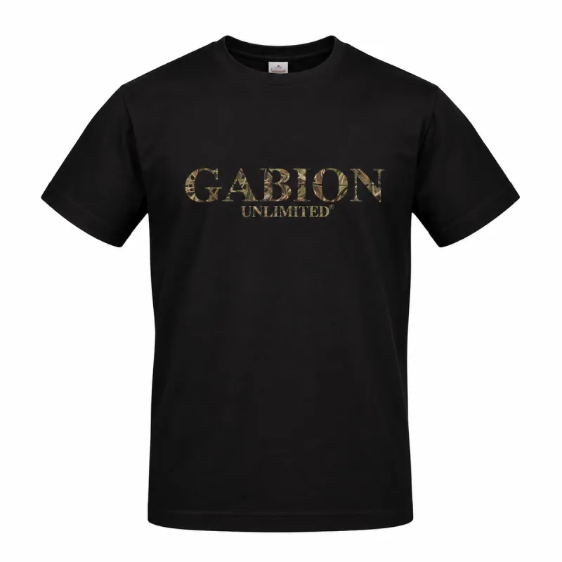 T-shirt Gabion Unlimited Collection Baie noir tubulaire