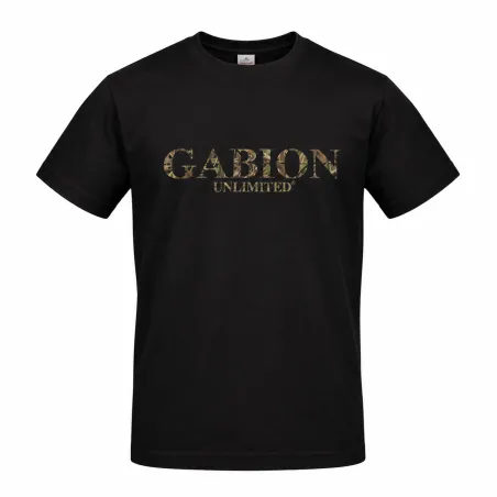 T-shirt Gabion Unlimited Collection Baie noir tubulaire