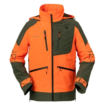 Veste Chiruca Isis orange et verte renforcée ARMOTEX ripstop