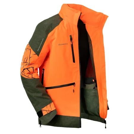 Veste Chiruca Isis orange et verte renforcée ARMOTEX ripstop