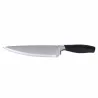 Set de 3 couteaux sur support acrylique noir - Lames inox 2Cr14