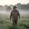 Chapeau Walker & Hawkes Diana Country vert en coton ciré