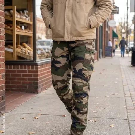 Pantalon A10 Equipment Fighter camouflage renforcé | Ducatillon
