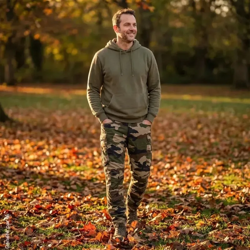 Pantalon A10 Equipment Fighter camouflage renforcé | Ducatillon