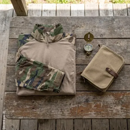 Chemise A10 Equipment Ubas Fighter camouflage à manches ripstop