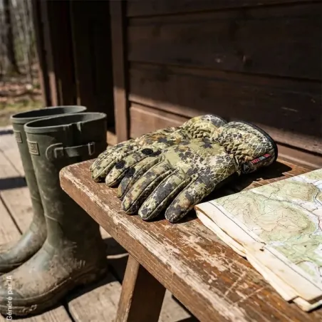 Gants Verney-Carron Snake Forest softshell trois couches