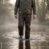 Cuissard Somlys marron anti-ronce imperméable en polyester