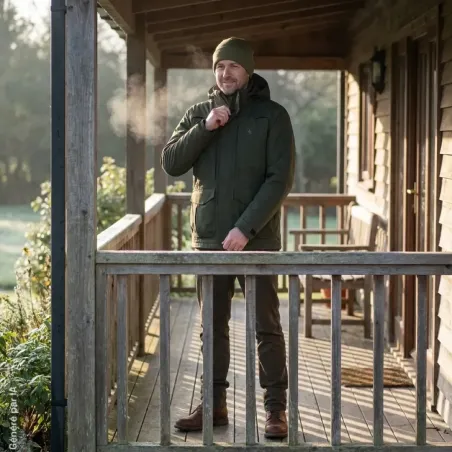Veste Deerhunter Recon Dura-Tex verte en ripstop à membrane