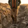 Gilet polaire réversible Deerhunter Gamekeeper orange vert