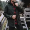 Veste Deerhunter Tatra verte en laine mélangée déperlante