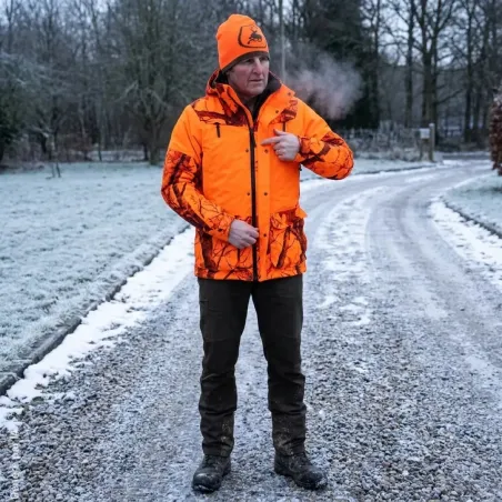 Veste chauffante Deerhunter H. Game orange | Ducatillon