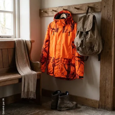 Veste chauffante Deerhunter H. Game orange | Ducatillon