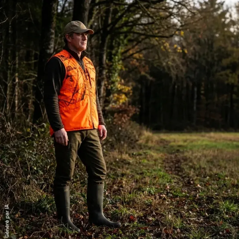 Gilet Deerhunter Eagle Realtree Edge Safety Orange | Ducatillon