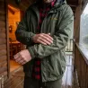 Blouson de pluie Chiruca Maraton kaki en ripstop | Ducatillon