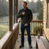 Veste polaire Stagunt Gadrat bronze à empiècements softshell