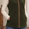 Gilet polaire femme Deerhunter Cumbria vert 360 g/m² | Ducatillon