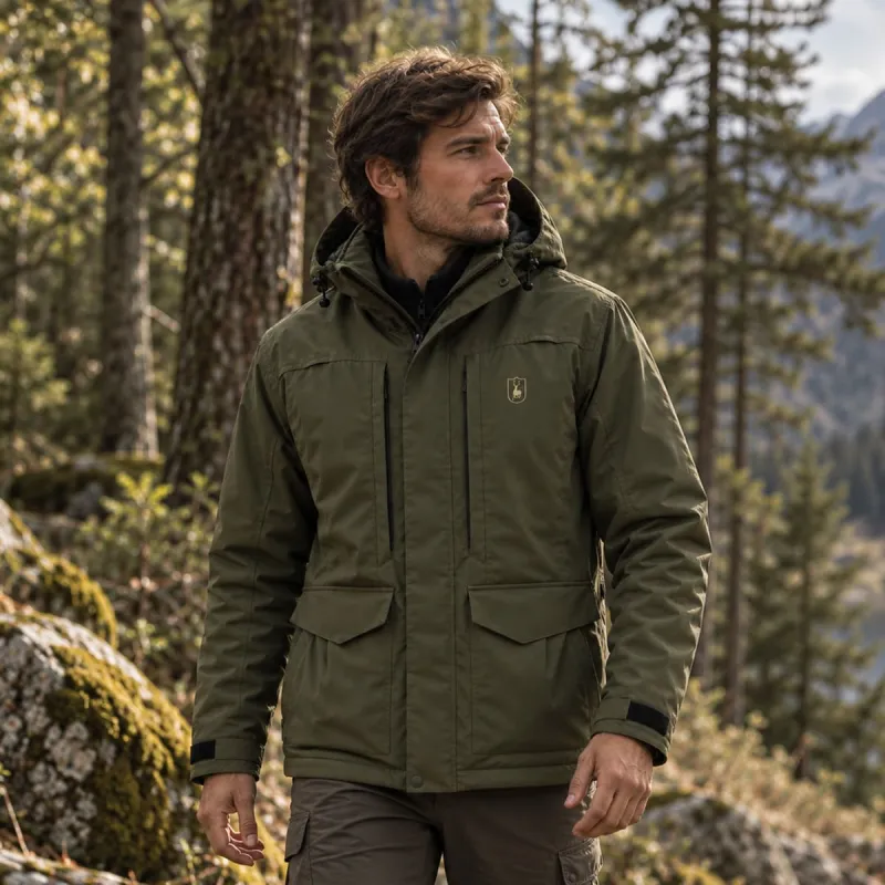 Veste Deerhunter Recon Dura-Tex verte en ripstop à membrane