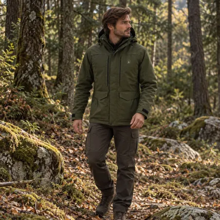 Veste Deerhunter Recon Dura-Tex verte en ripstop à membrane