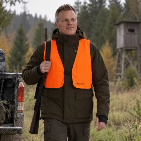 Veste chauffante Deerhunter Heat Game marron imperméable
