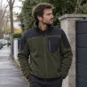 Veste polaire Stagunt Gadrat bronze à empiècements softshell