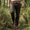Ceinture Verney-Carron Halifax orange en toile polyester 120 cm