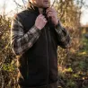Gilet tricoté Deerhunter Moor marron extensible sans manches