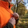 Gilet polaire Deerhunter Atlas Light orange sans manches