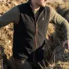 Gilet polaire Deerhunter Cumbria gris anthracite sans manches