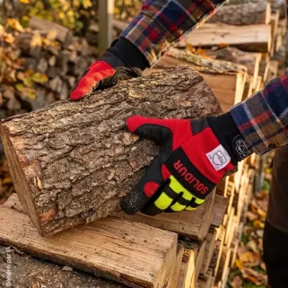 Gants Solidur Infinity scie à chaîne classe 1 pour les deux mains