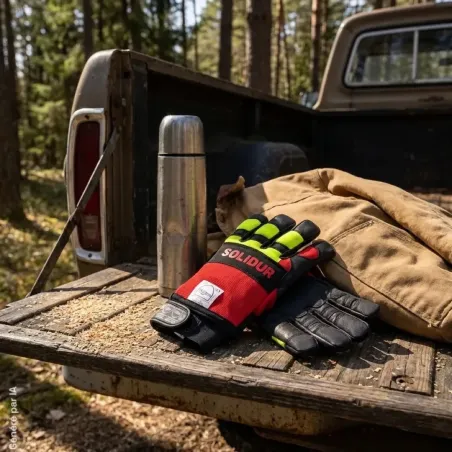 Gants Solidur Infinity scie à chaîne classe 1 pour les deux mains
