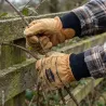 Gants Solidur de débardage en cuir avec renforts de paume