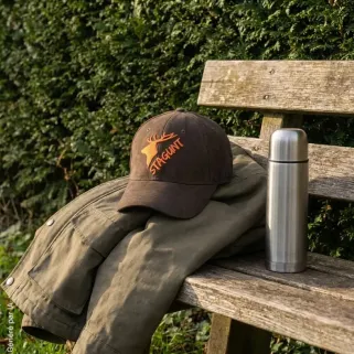 Casquette Stagunt Peisey Bison en polyester suédé réglable