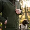 Gilet polaire Stagunt Expert bronze stretch à col montant