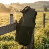 Gilet polaire Stagunt Expert bronze stretch à col montant