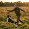 Gilet Gabion Unlimited Fury vert en polaire sherpa | Ducatillon