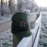 Bonnet passe-montagne kaki à visière brodée sanglier | Ducatillon