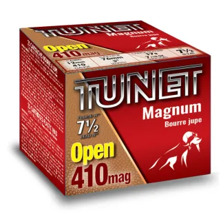 TUNET OPEN 410 MAG 17G PLOMB 7.5 X25
