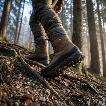 Chaussures CRISPI Hunter GTX marron GORE-TEX | Ducatillon