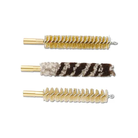 Set de nettoyage carabine 3 brosses petits et gros calibres