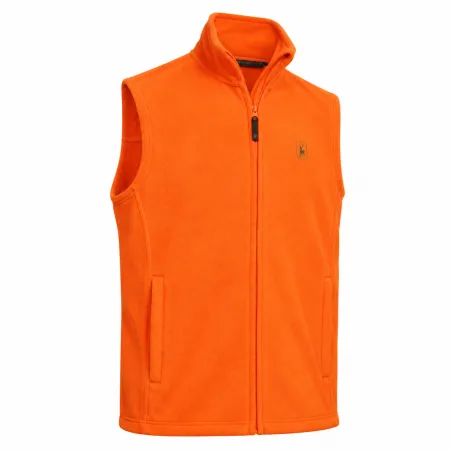 Gilet polaire Deerhunter Atlas Light orange sans manches