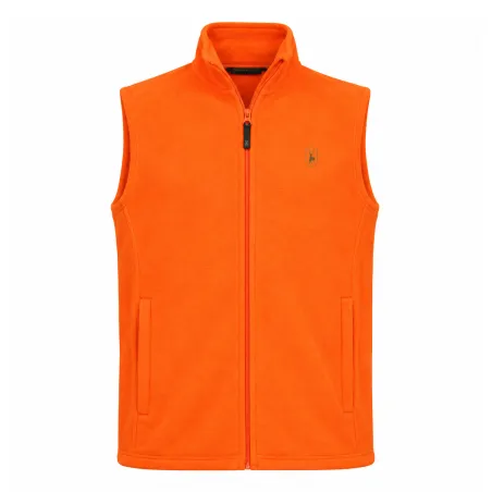 Gilet polaire Deerhunter Atlas Light orange sans manches