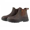 Chaussures Solidur Solden O6 en cuir pleine fleur à zip