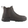 Chaussures Solidur Solden O6 en cuir pleine fleur à zip