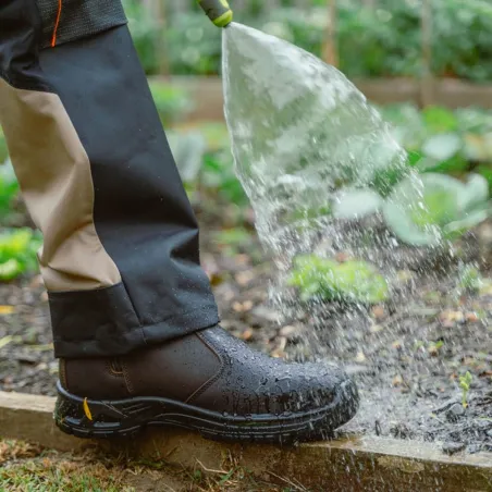 Chaussures Solidur Solden O6 en cuir pleine fleur à zip