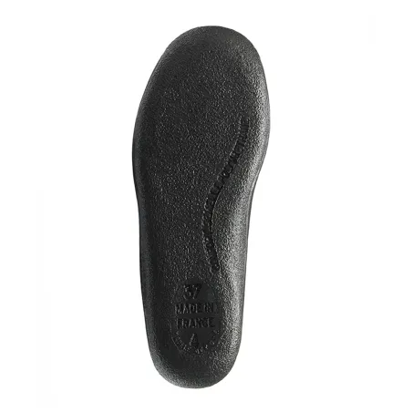 Chaussons Zulip Noirs à Scratch pour Femme - Confort et Style