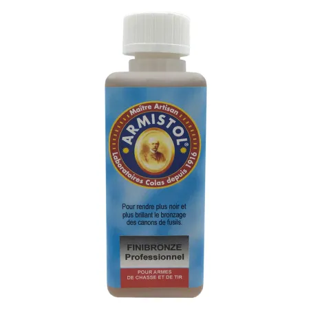 Finibronze pour canons de fusils bronzage brillant 120ml