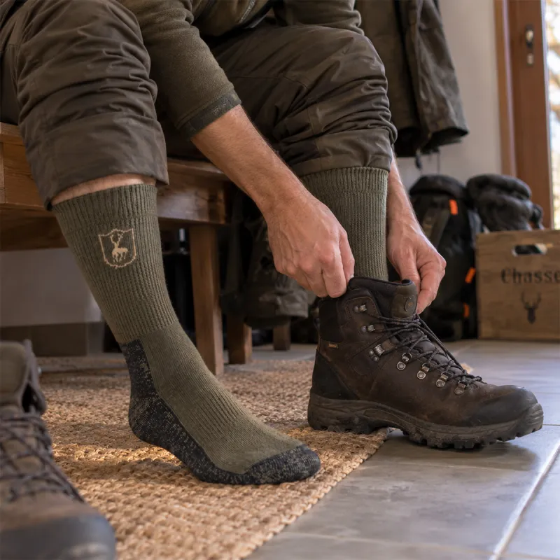 Chaussettes mi-hautes Deerhunter Deluxe à 40 % de laine