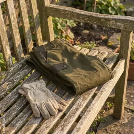 Pantalon femme Lady Eagle vert imperméable | Ducatillon