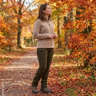Pantalon de chasse femme Eagle vert - Imperméable et respirant